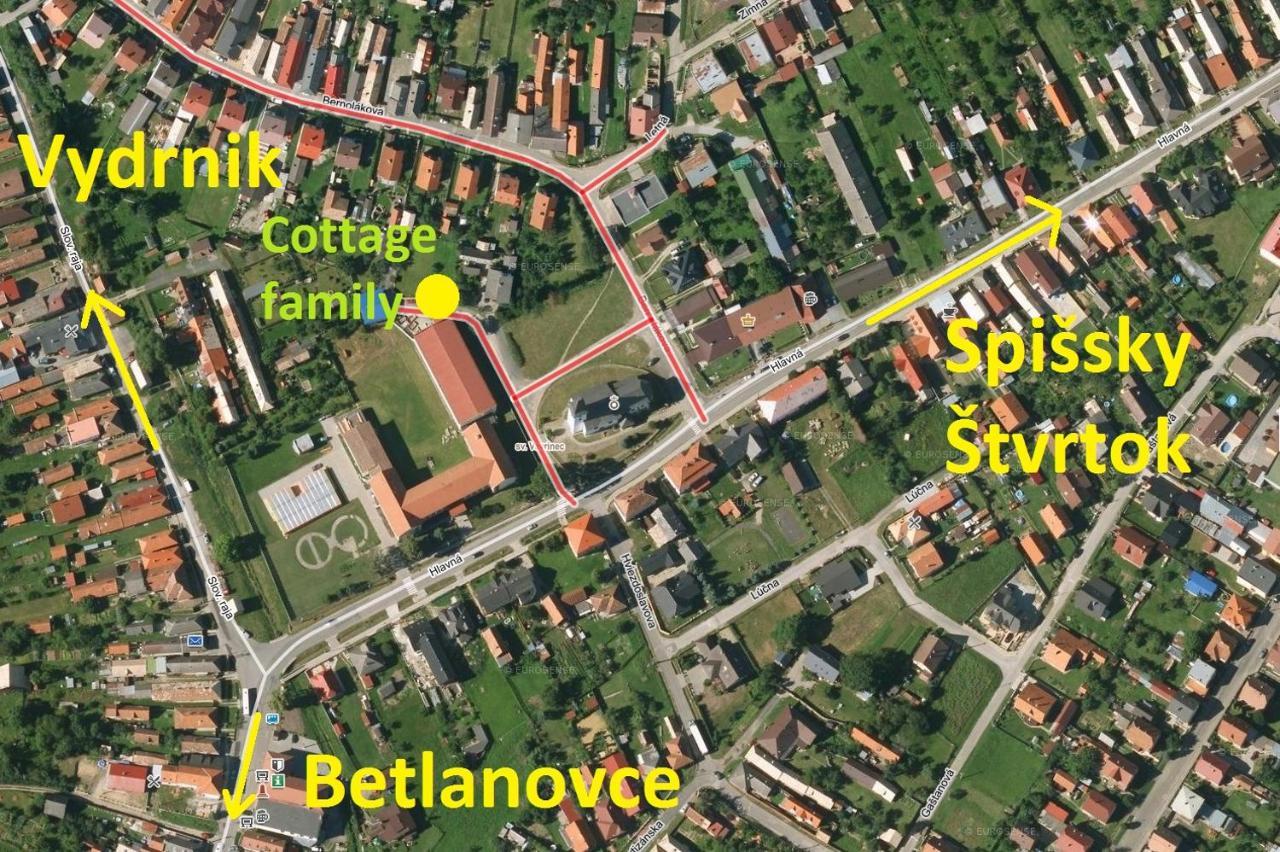 Cottage Family Hrabušice Exteriör bild